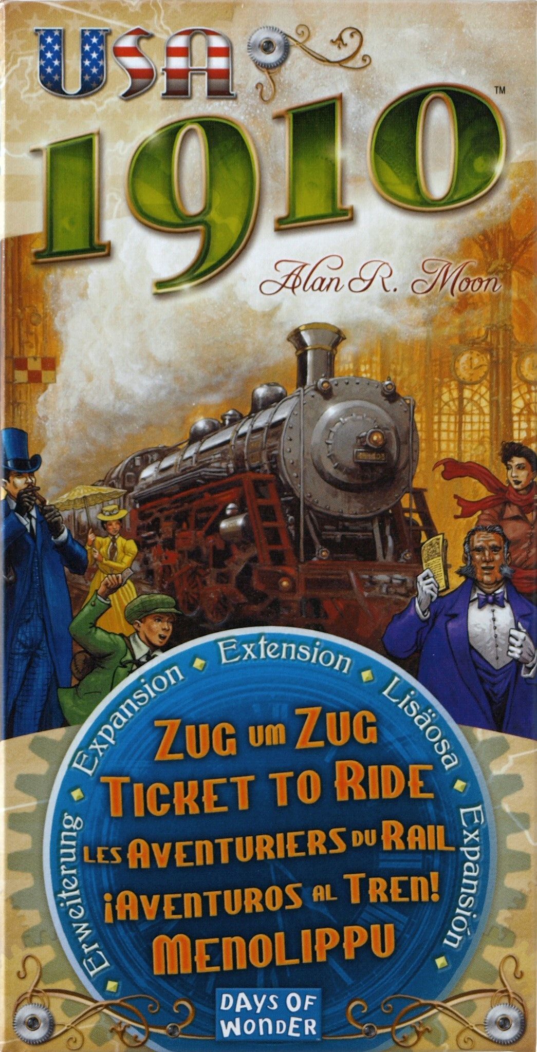 Ticket to Ride USA 1910 (NL/DE/FR/EN) CrowdFinder Ticket to Ride USA 1910 (NL/DE/FR/EN) CrowdFinder