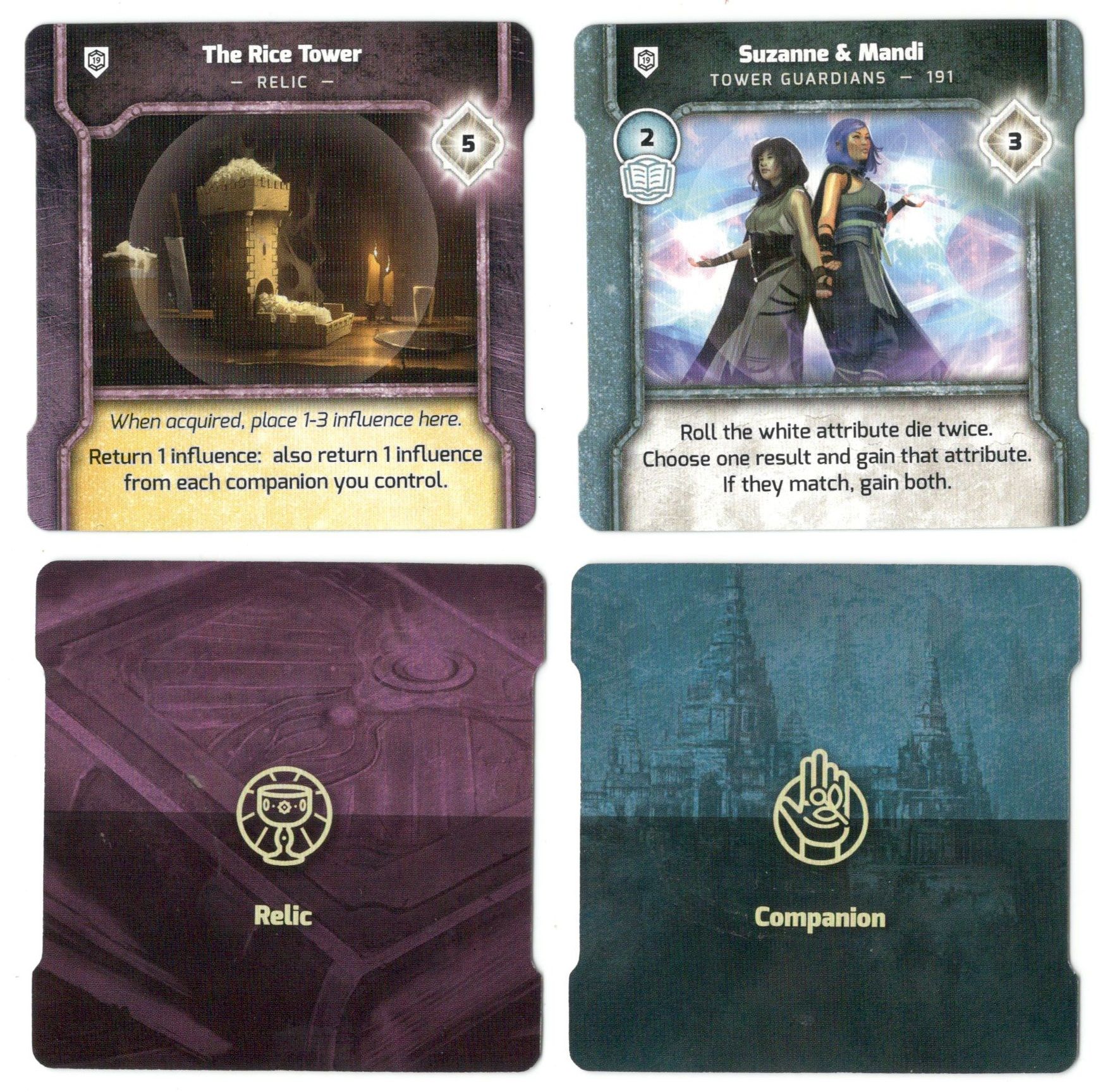Vindication Dice Tower Promo Cards CrowdFinder