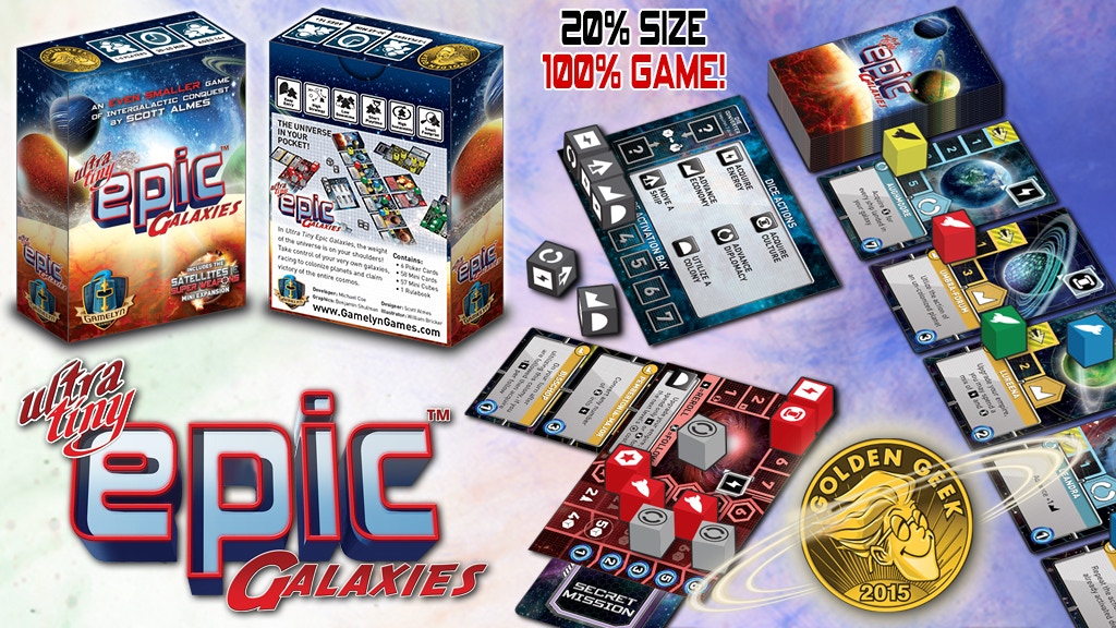 UltraTiny Epic Galaxies, The Universe In Your Pocket! CrowdFinder