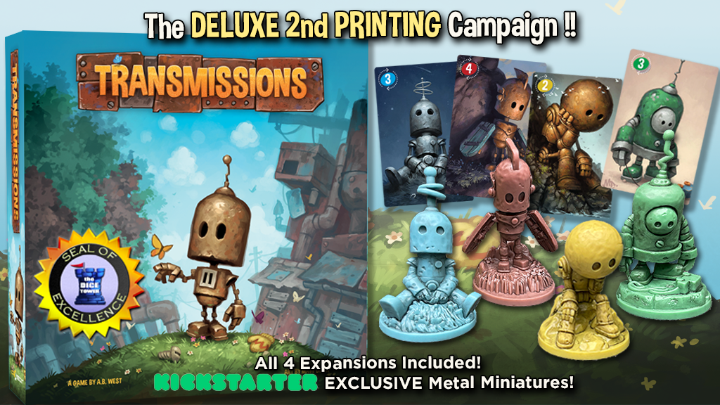 Transmissions Board Game (Second Printing) CrowdFinder