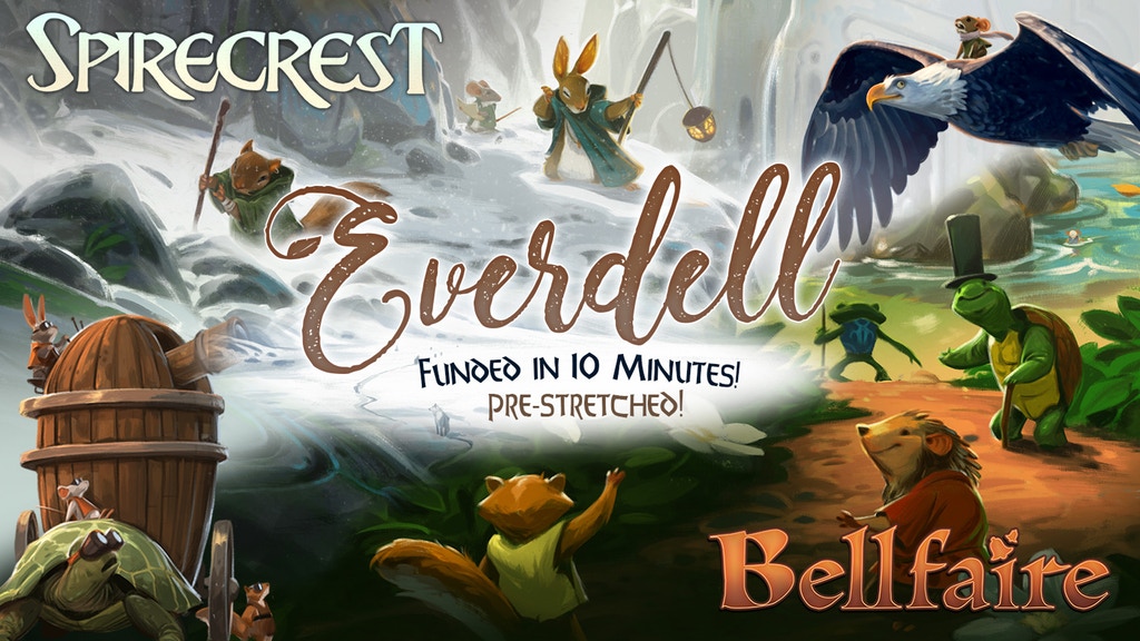 Everdell Spirecrest & Bellfaire CrowdFinder