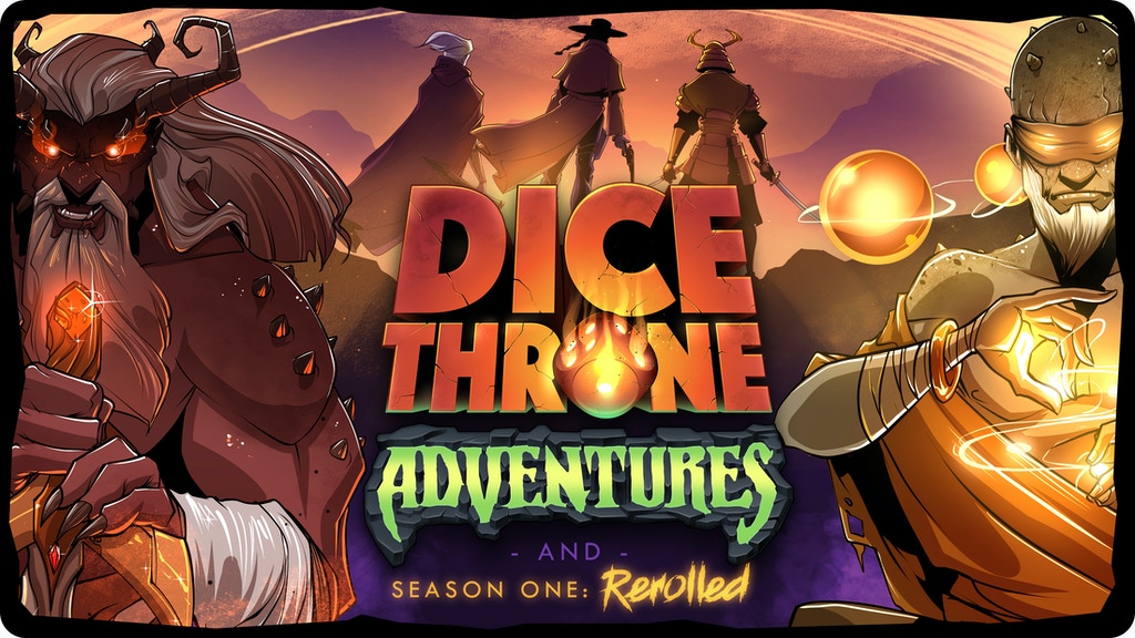 Dice Throne Adventures & Season One Rerolled! CrowdFinder