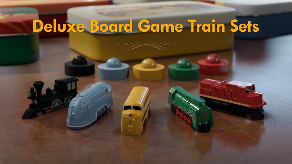 Deluxe Board Game Train Sets CrowdFinder